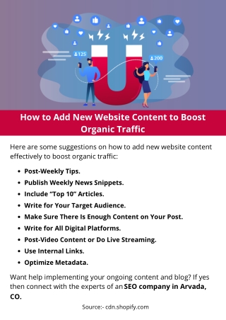 How to Add New Website Content to Boost Organic Traffic