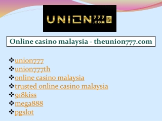 online casino malaysia