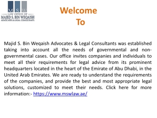 corporate and commercial lawyers in Abu Dhabi