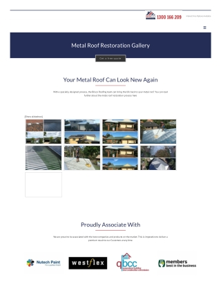 Metal Roof Restoration Brisbane