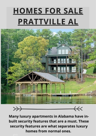 Homes For Sale Prattville AL