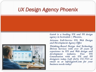 UX Design Agency Phoenix