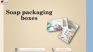 Soap packaging boxes with quality printing designs in USA