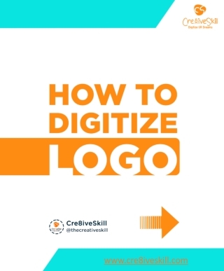 Logo Digitization Process By Cre8iveSkill