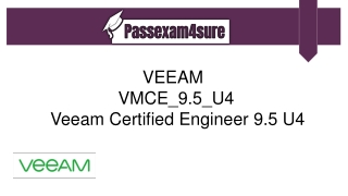 Updated VMCE_9.5_U4 Dumps - Tips to Pass VEEAM VMCE_9.5_U4 Exam | PassExam4Sure