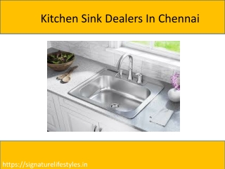 kitchen sink dealers in chennai