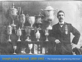 Joseph ( Joey ) Nuttall, 1869-1942 - ‘ The Stalybridge Lightening Merman ’