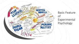 Basic Feature of Experimental Psychology