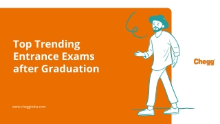 Top Trending Entrance Exams after Graduation