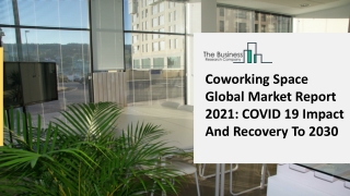 Global Coworking Space Market 2021 Growth Analysis