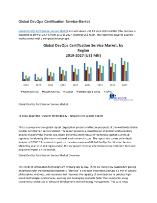 Global DevOps Certification Service Market