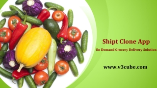 Shipt Clone Grocery Delivery  App Solution