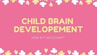 Child Brain Development