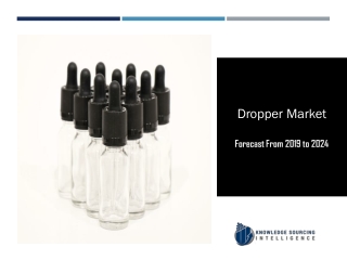 Dropper Market to be Worth USD1,415.757 million 2025