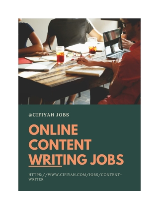 Online content writing jobs with daily payouts