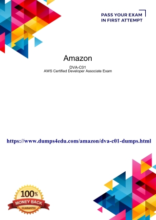 Download Updated Amazon DVA-C01 Dumps - DVA-C01 Real Exam Questions