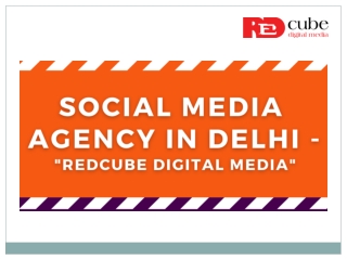 Social Media Agency in Delhi - RedCube Digital Media