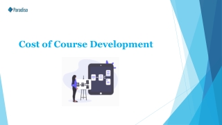 Cost of Course Development