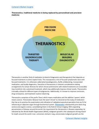 Theranostics, a Transition from Traditional Medicine to a Modern Personalized