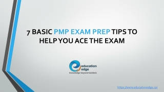 7 BASIC PMP EXAM PREP TIPS TO HELP YOU ACE THE EXAM