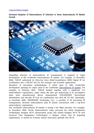Semiconductor IP Market Ne