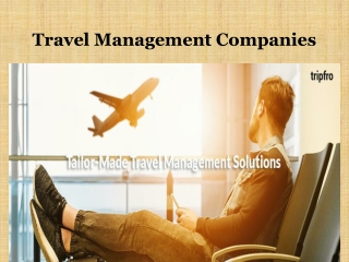 Travel Management Companies