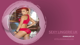 Sexy Lingerie UK | Lingerie UK | Donnalace UK