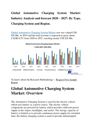 Global Automotive Charging System Market