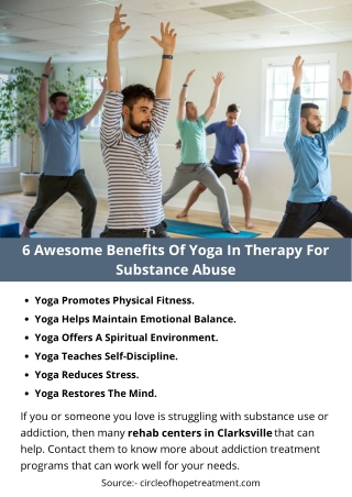 6 Awesome Benefits Of Yoga In Therapy For Substance Abuse