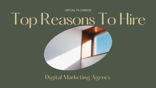 Top Reasons To Hire Digital Marketing Agency