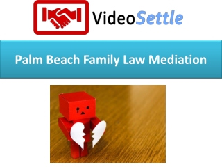 Palm Beach Family Law Mediation