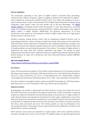 Digital Isolator Market Trends, Strategy and Forecast to 2027