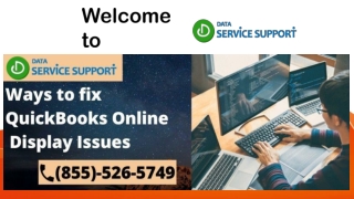 Ways to fix QuickBooks Online Display Issues