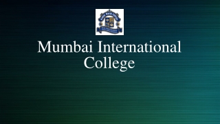 Mumbai International College