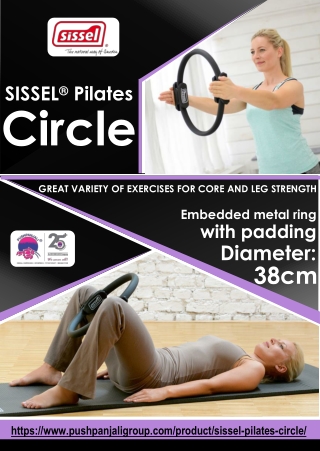 SISSEL Pilates Circle | Resistance training ring | Pushpanjali medi India