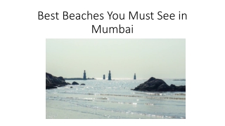 Best Beaches You Must See in Mumbai