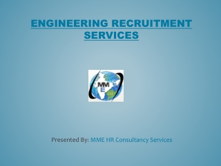 Engineering Recruitment Consultants in India