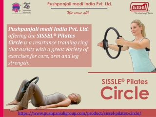 SISSEL Pilates Circle | Resistance training ring | Pushpanjali medi India