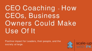 CEO Coaching - How CEOs, Business Owners Could Make Use Of It-converted