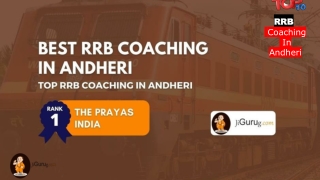 Best RRB Coaching in Andheri