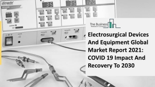 2021 Electrosurgical Devices And Equipment Market Size, Growth, Drivers, Trends