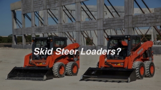 skid steer loaderL