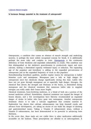 Osteoporosis Ne