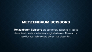 Metzenbaum Scissors
