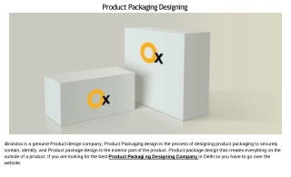 iBrandox | Product Packaging Designing Company in Delhi