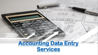 Accounting Data Entry Services