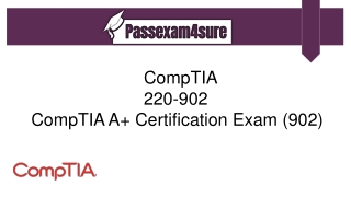 Pass CompTIA 220-901 Exam with latest 220-901 Dumps | PassExam4Sure