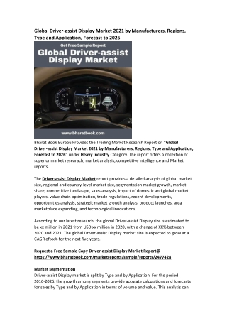 Global Driver-assist Display Market