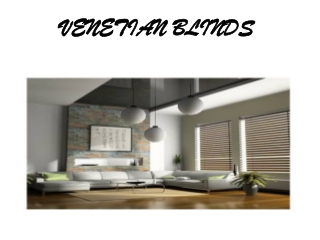 Venetian Blinds Dubai