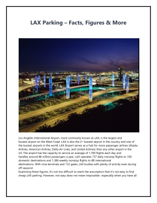 LAX Parking